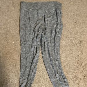Athleta gray jogger pants size small